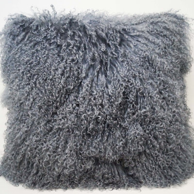 Tibetan Lamb Fur Throw Pillow Tibetan Lamb Fur Throw Pillow